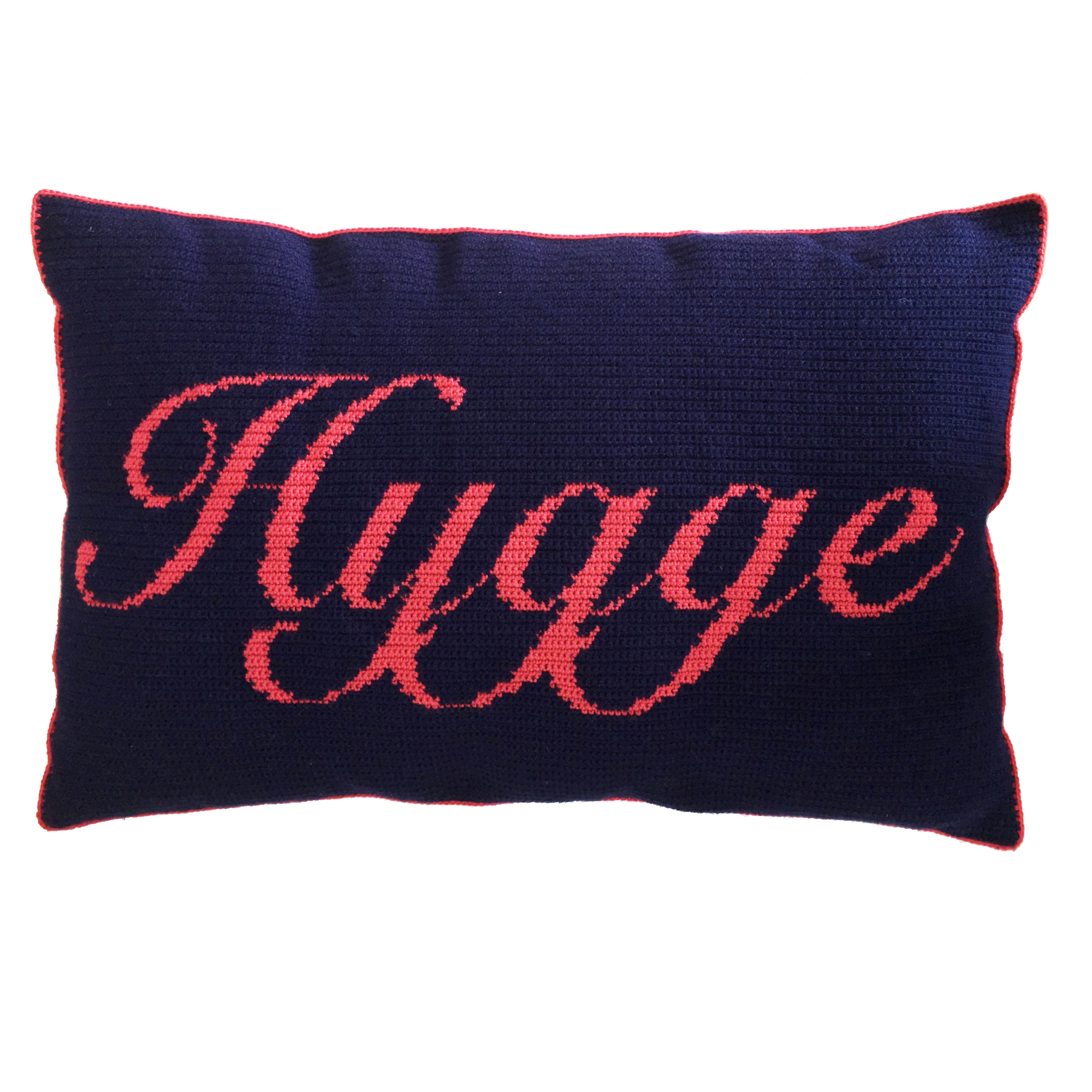 Crocheted Hygge Cushion