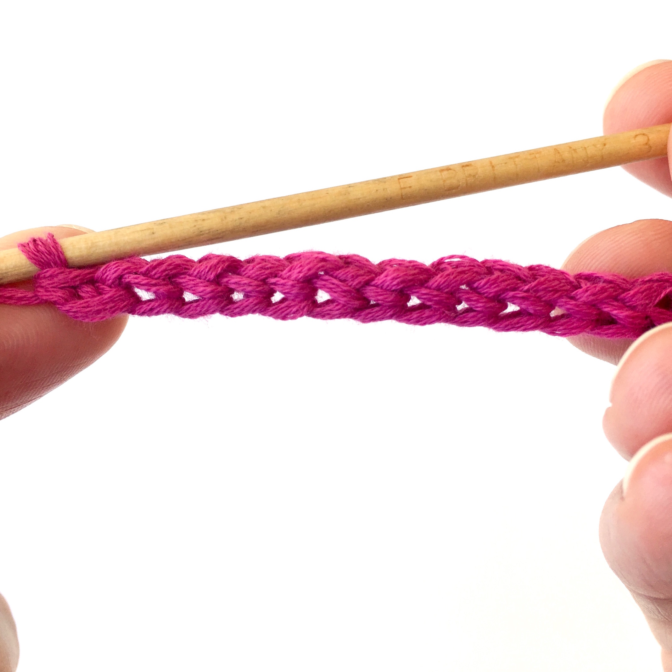 foundation chain Single crochet