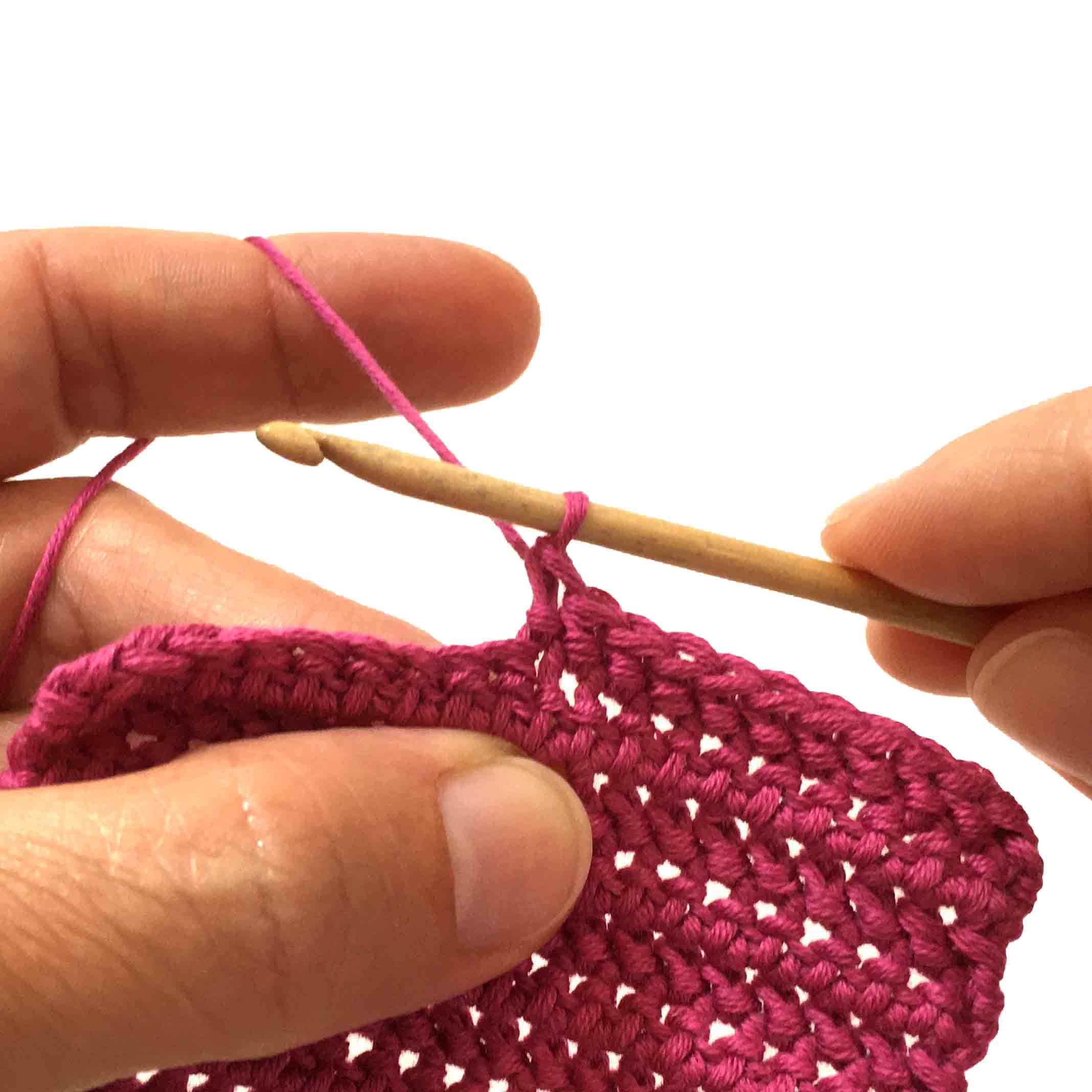 herringbone halfdouble crochet