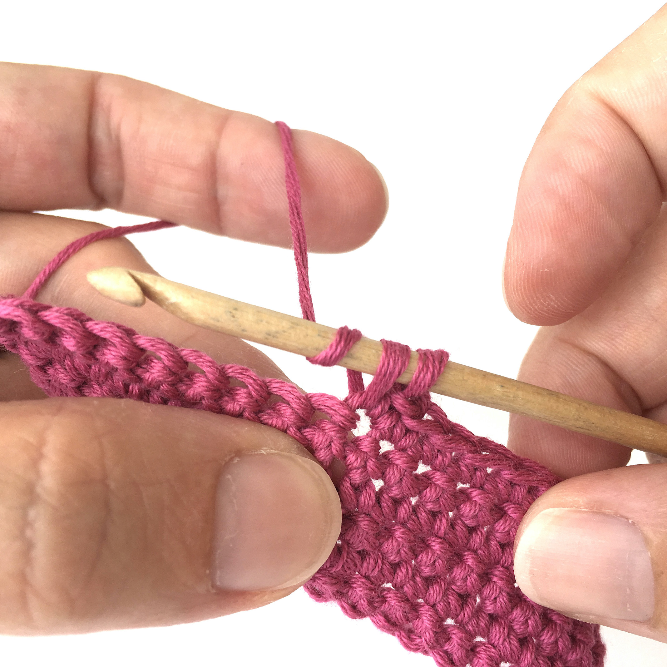 increase single crochet