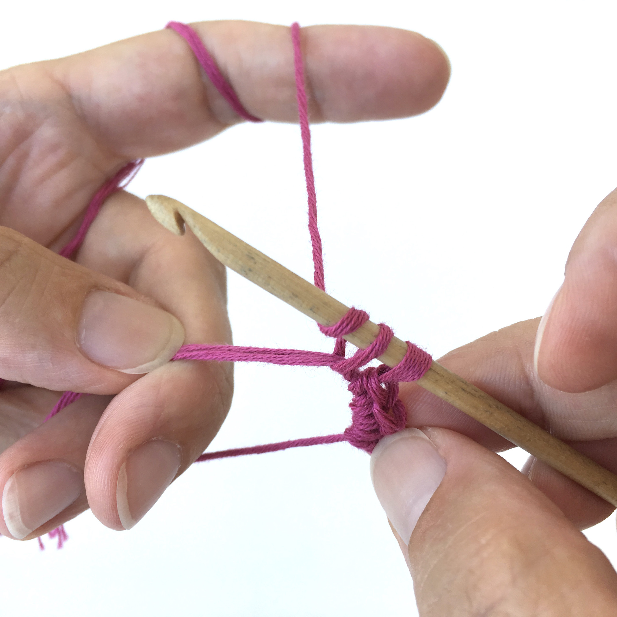 Magic circle crochet