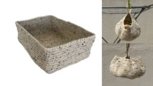 Crocheted Storage Baskets