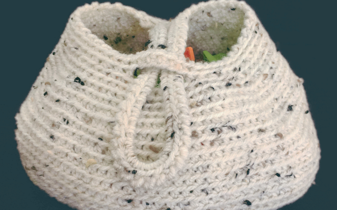 Crocheted Clothes Pin bag