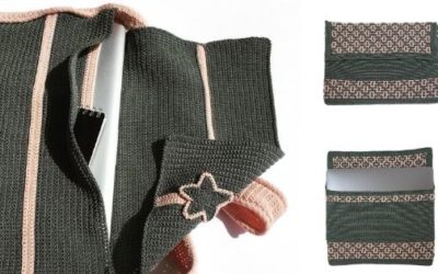 Crocheted Laptop Sleeve & Bag