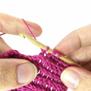 foundation chain Double crochet