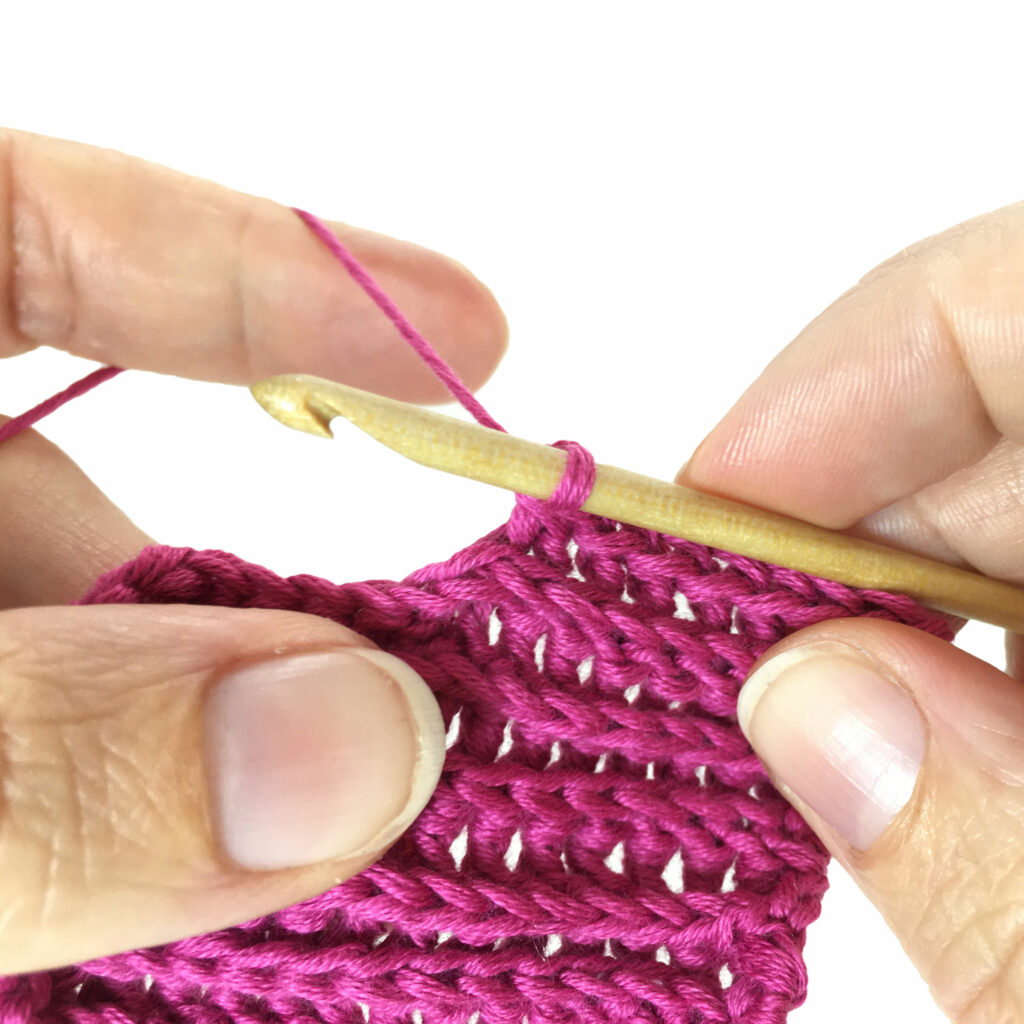 BPDC_DEC2_9 Foundation Chain Halfdouble Crochet